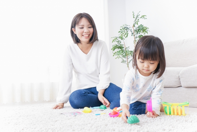 保護者と一緒に体験するセッション