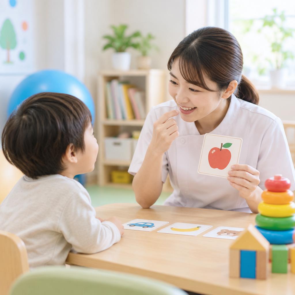 「できた！」を一緒に喜ぶ、一人ひとりに合わせた言語支援