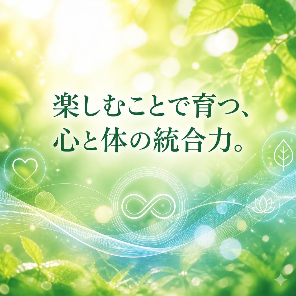 楽しむことで育つ、心と体の統合力。